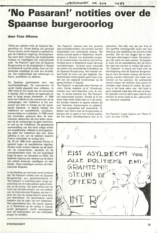 recensie 4, Stripschrift 1986